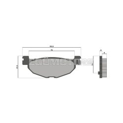 Malossi BRAKE PADS