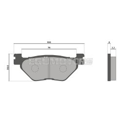 Malossi BRAKE PADS