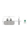 Malossi BRAKE PADS homologated