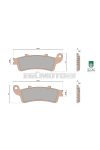 Malossi BRAKE PADS MHR SYNT homologated