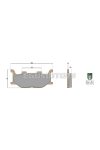 Malossi BRAKE PADS MHR SYNT homologated
