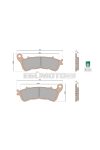 Malossi BRAKE PADS MHR SYNT homologated