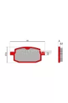 Malossi BRAKE PADS MHR