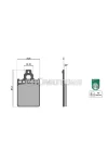Malossi BRAKE PADS homologated