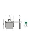 Malossi BRAKE PADS homologated