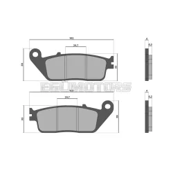 Malossi BRAKE PADS