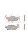 Malossi BRAKE PADS MHR SYNT