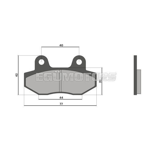 Malossi BRAKE PADS