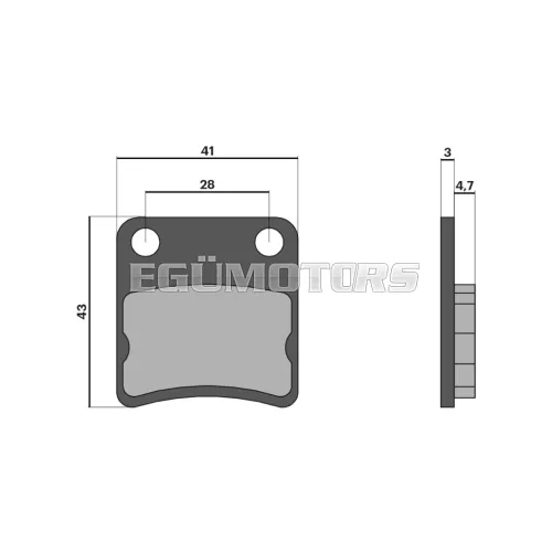Malossi BRAKE PADS