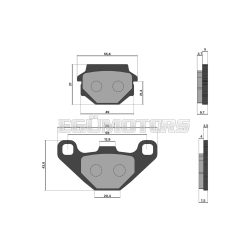 Malossi BRAKE PADS