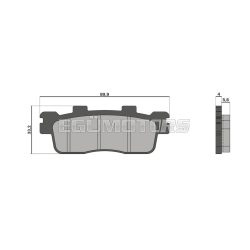 Malossi BRAKE PADS
