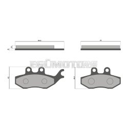 Malossi BRAKE PADS