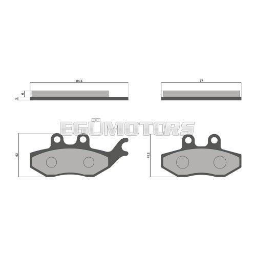 Malossi BRAKE PADS