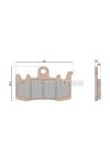 Malossi BRAKE PADS MHR SYNT