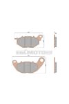 Malossi BRAKE PADS MHR SYNT