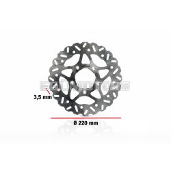 Malossi WHOOP DISC brake disc ext. 220 - thickness 3,5 mm
