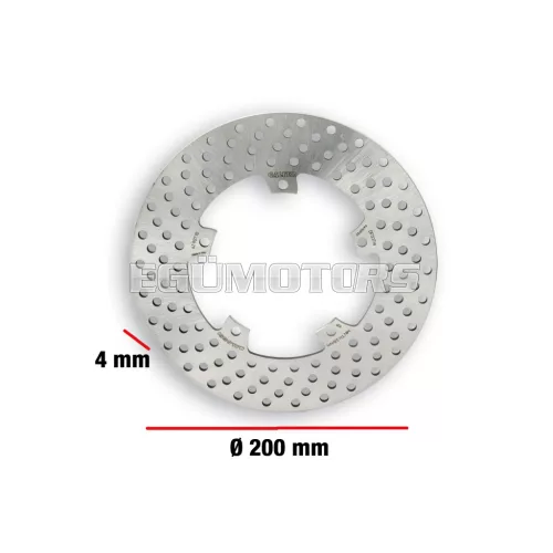 Malossi BRAKE POWER DISC MHR ext. 200 - thickness 4 mm