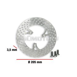   Malossi BRAKE POWER DISC ext. 205 - thickness 3,5 mm for fork. CROSS