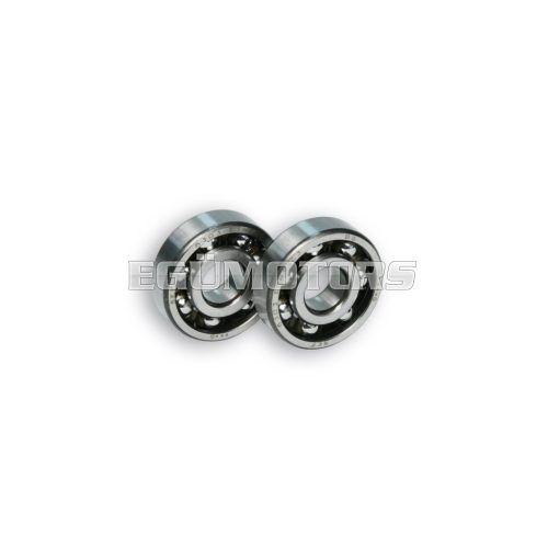 Malossi 2 ROLLER BEARINGS with BALLS 17x47x14 (C3) for CRANKSH. moto MINARELLI AM