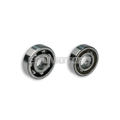 Malossi ROLLER BEARINGS SET 20-17 (C3) for cranksh. VESPA ET3 - PK 125 (1st series)