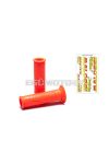 Malossi 2 MALOSSI MHR FLUO ORANGE GRIPS (mod. without side fastening)
