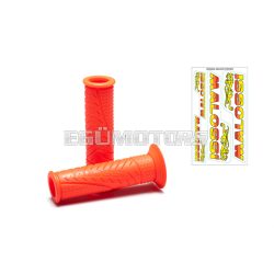   Malossi 2 MALOSSI MHR FLUO ORANGE GRIPS (mod. without side fastening)