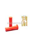 Malossi 2 MALOSSI MHR FLUO ORANGE GRIPS (mod. with side fastening)