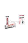 Malossi 2 WHITE GRIPS with Malossi TRIBAL logo (handle 30 - side fastening)