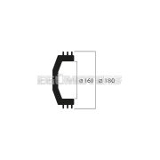 Malossi MAXI WING CLUTCH BELL inner 160 mm WEIGHT 1734 grams