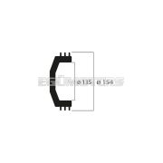 Malossi MAXI WING CLUTCH BELL inner 135 mm WEIGHT 1146 grams