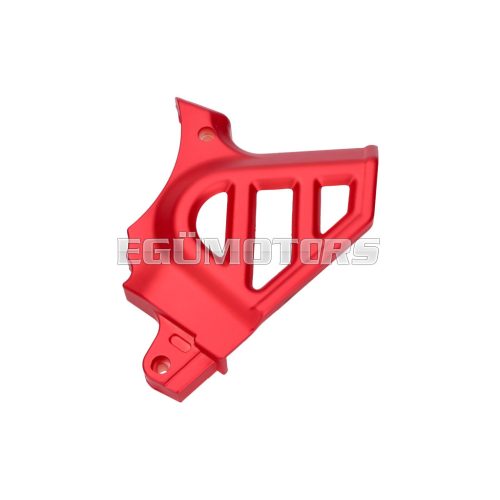 101 Octane Első lánckerékfedél piros, Minarelli AM, Generic, KSR-Moto, Keeway, Motobi, Ride, 1E40MA, 1E40MB