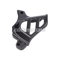   front sprocket cover carbon look for Minarelli AM, Generic, KSR-Moto, Keeway, Motobi, Ride, 1E40MA, 1E40MB