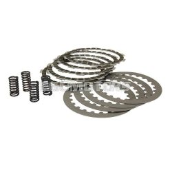   clutch plate / disc set HF 5-friction plate type for Minarelli AM, Generic, KSR-Moto, Keeway, Motobi, Ride, 1E40MA, 1E40MB