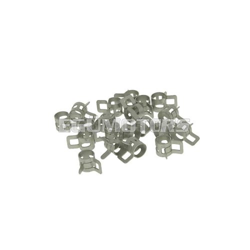 hose clamps 6mm - 20 pieces - universal