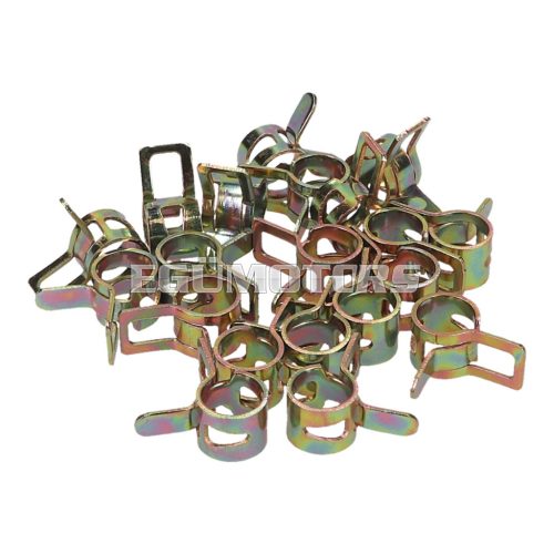 hose clamps 9mm - 20 pieces - universal