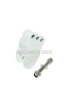 shock extender CNC 3-hole adjustable mounting white for CPI, Keeway, Generic