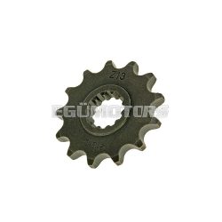   front sprocket 420 - 13 teeth for Minarelli AM, Generic, KSR-Moto, Keeway, Motobi, Ride, 1E40MA, 1E40MB