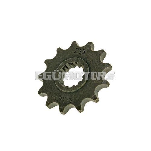 front sprocket 420 - 13 teeth for Minarelli AM, Generic, KSR-Moto, Keeway, Motobi, Ride, 1E40MA, 1E40MB