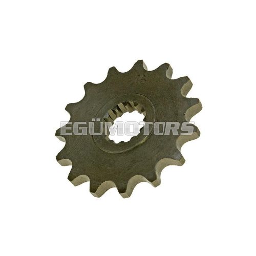 front sprocket 420 - 15 teeth for Minarelli AM, Generic, KSR-Moto, Keeway, Motobi, Ride, 1E40MA, 1E40MB