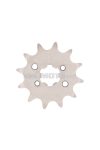 front sprocket 420 - 12 teeth for Derbi Senda GPR, Aprilia RS RX SX, Gilera RCR, SMT (D50B0) = IP38030-12