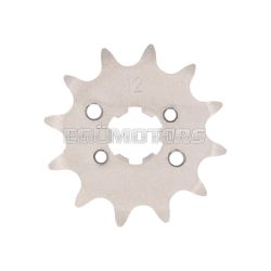   front sprocket 420 - 12 teeth for Derbi Senda GPR, Aprilia RS RX SX, Gilera RCR, SMT (D50B0) = IP38030-12