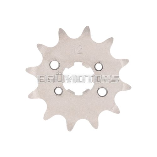 front sprocket 420 - 12 teeth for Derbi Senda GPR, Aprilia RS RX SX, Gilera RCR, SMT (D50B0) = IP38030-12