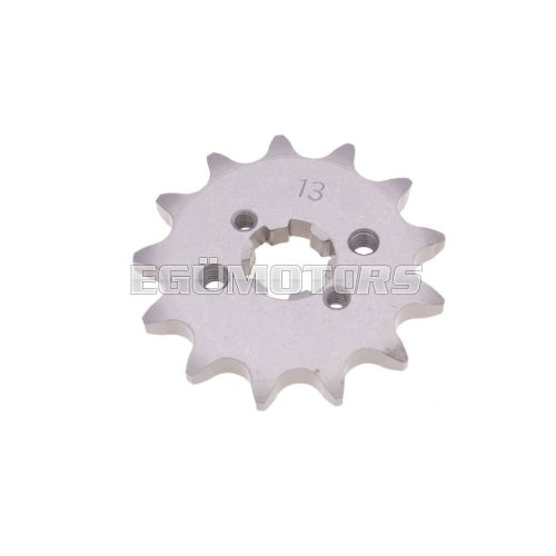 front sprocket 420 - 13 teeth for Derbi Senda GPR, Aprilia RS RX SX, Gilera RCR, SMT (D50B0) = IP38030-13