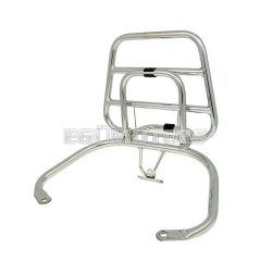   Hátsó összecsukható csomagtartó, krómozott, Vespa S, LX, LXV Touring