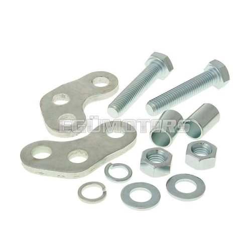 101 Octane lengéscsillapító - emelő adapter, ezüst, Derbi Senda (00-), Aprilia RX, SX, Gilera RCR, SMT
