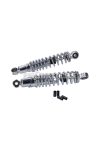 shock absorber set rear 260mm chromed