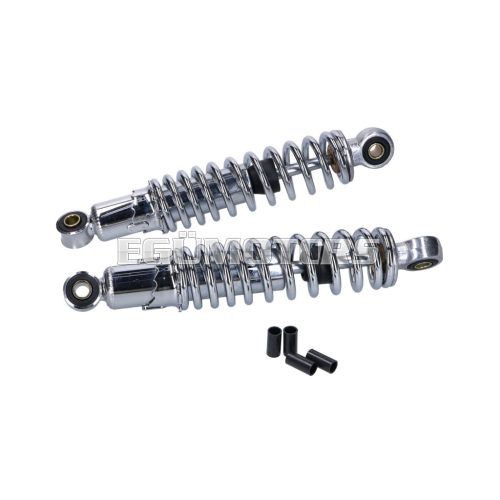 shock absorber set rear 260mm chromed