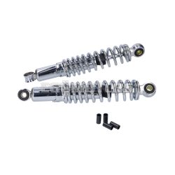 shock absorber set rear 280mm chromed