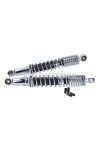 shock absorber set rear 340mm chromed