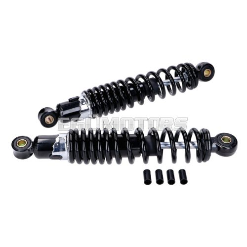 shock absorber set rear 280mm black